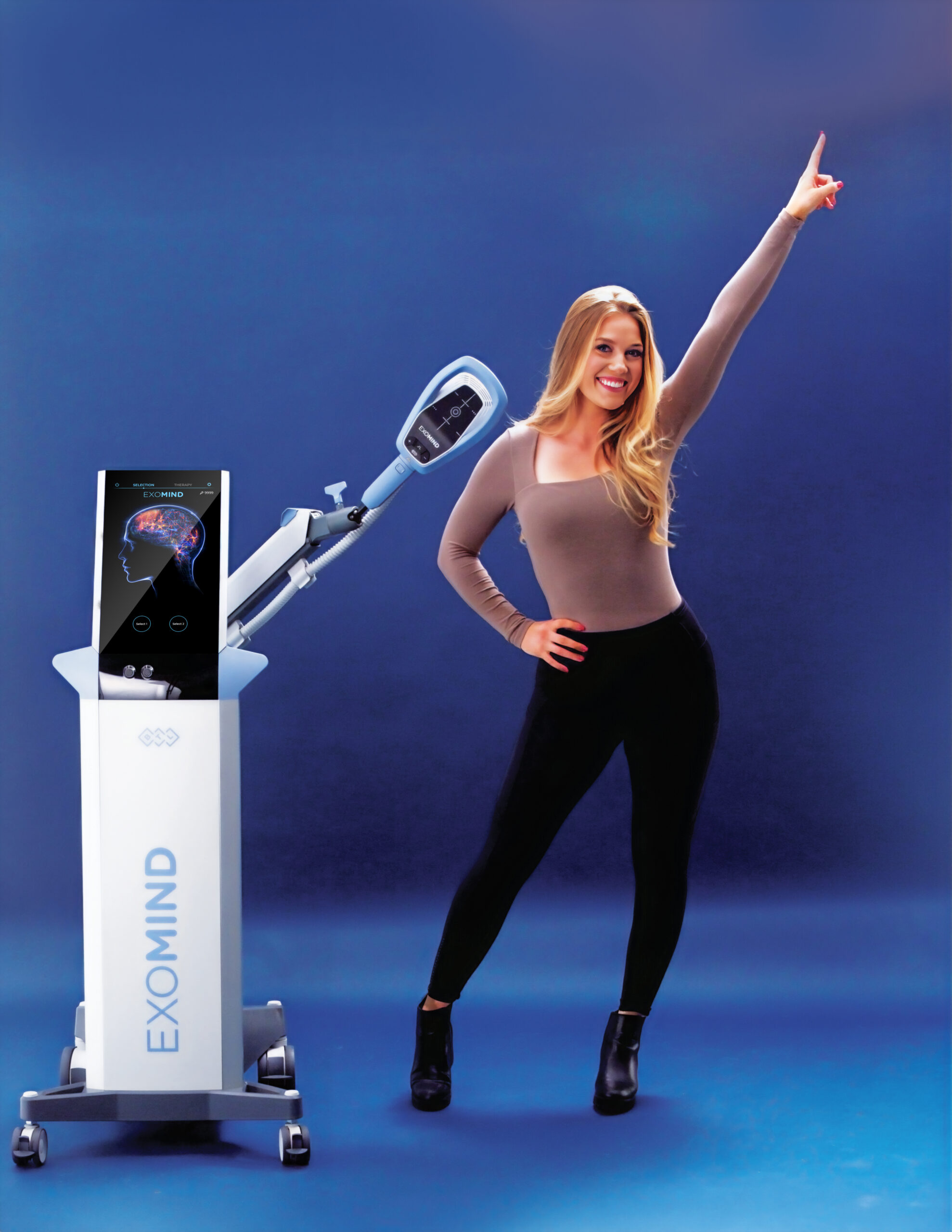 TMS Therapy 6 Exomind PIC Female Model5 0150 ENUS100 scaled